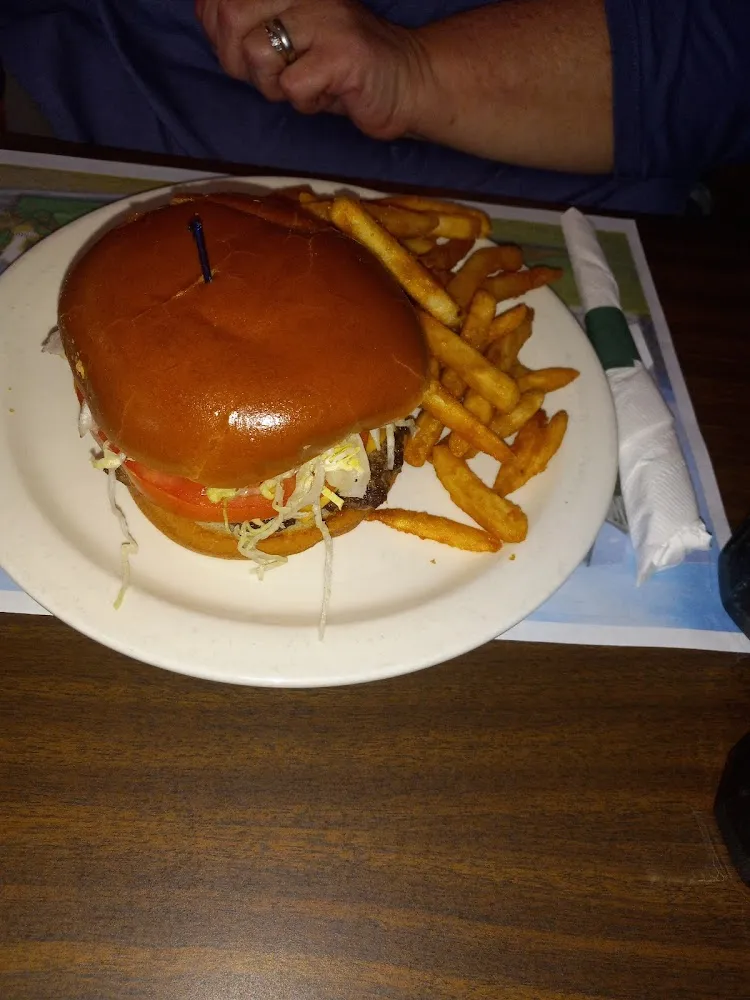 Cheeseburger and Fries